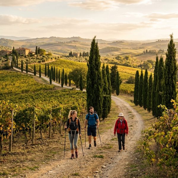 Warum deutsche Wanderer das Chianti-Landgut entdecken